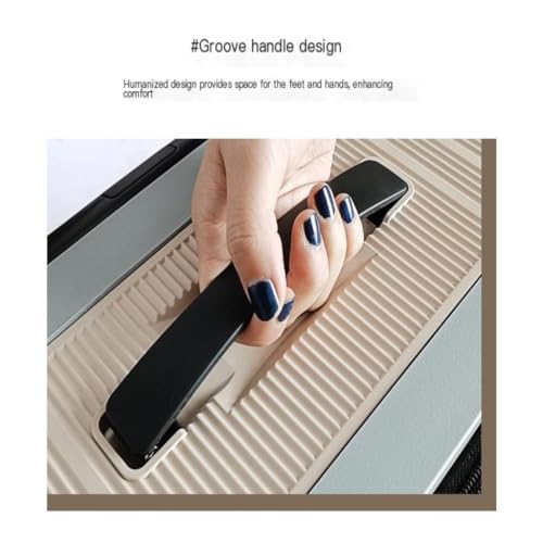 PANKERS Suitcase Zippered Folding Suitcase, Multifunctional Travel Trolley Case, 20-inch Boarding Universal Wheel Password Box Suitcases4