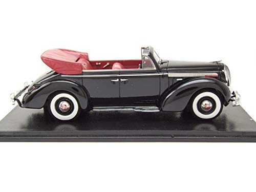 Opel Admiral cabriolet - noir (1938), miniature par Neo, à l