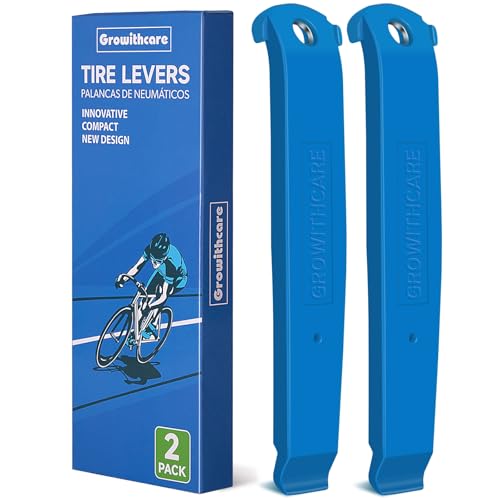 Heavy Duty Bike Tire Levers 2‑Pack (Blue)