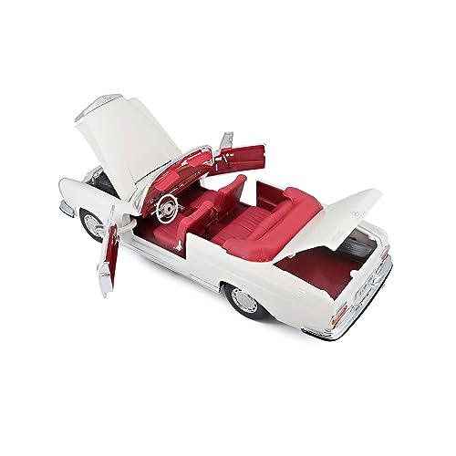 Maisto 1:18 1967 Mercedes-Benz 280SE Cabrio Diecast Vehicle by Maisto - Image 3