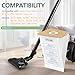 20 Pack Style MM Vacuum Bags Compatible with Eureka Style MM Eureka Mighty Mite 3670 and 3680 Series Canister Vacuums, Replaces Part # 60295, 60295A, 60295B 60295C, 60296 & 60297A