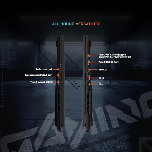 Image of GIGABYTE - Gaming A16 Gaming Laptop - 165Hz 1920x1200 WUXGA - NVIDIA GeForce RTX 5060 - Intel i7-13620H - 1TB SSD with 16GB DDR5 RAM - Windows 11 Home AD Gaming A16 CVHI3US894SH