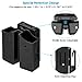 efluky Double Magazine Holster, Universal 9mm .40 Double Stack Mag. Pouch Dual Stack Mag Holder with Adjustable Fit Glock Sigsauer S&W Beretta Browning Taurus H&K Most Pistol Mags