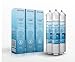 Produktbild ALFILTREX 6-pack Externer Kühlschrank Wasserfilter kompatibel mit Samsung DA29-10105J Aqua Pure HAFEX/EXP DA99-02131B WSF-100 EF9603 HAIER LG (6 Filter)