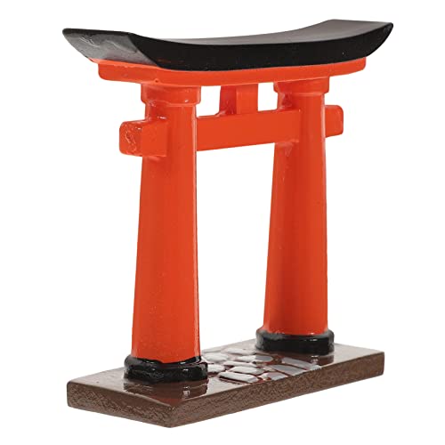 BCOATH Miniature Garden Ornament Japanese Fish Tank Decoration Unique Bonsai and Aquarium Sculpture for Home and Outdoor Decor Durable Design