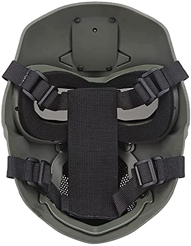 Maschera Tattica Frontale NC Per Paintball E Softair - Base Per Visione
