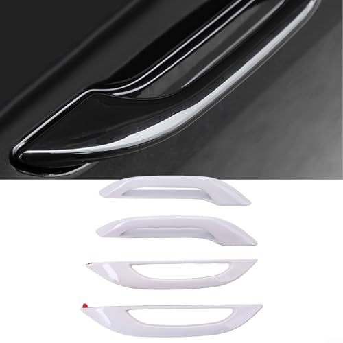 Garniture de poignée de porte blanche pour rouler avec style - 4