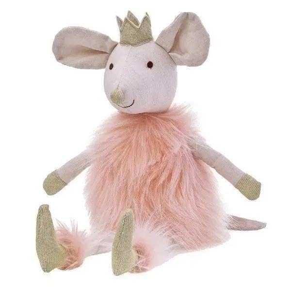 Peluche suave toutou ratón 45 cm, muñeco de felpa mullido para niños y bebés