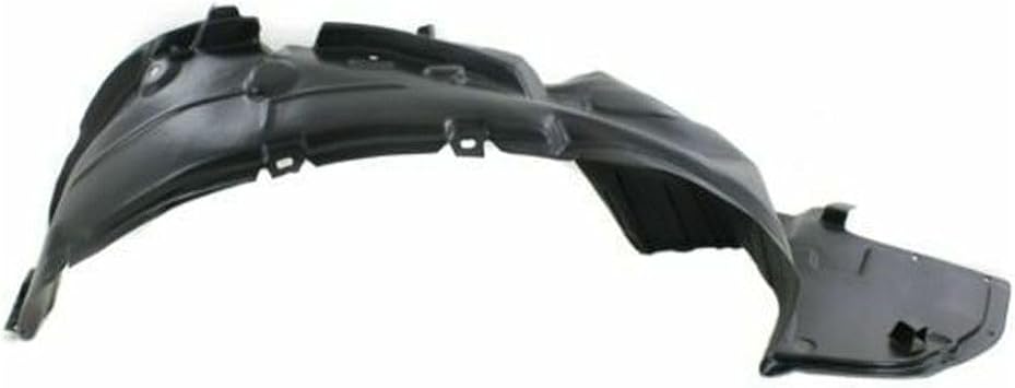 Inner Liner for Nissan for Versa 1.6 SV/S/1.8 SL 2012 Right Passenger Side Wheel Black Plastic NI1249128 19513-5 63842-3BA0A