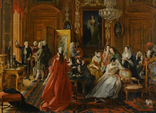 Le Viol de la Serrure Toile Murale - Une Œuvre Narrative de Charles Robert Leslie 60x90cm