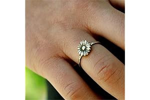 Retro Sunflower Ring: A Timeless Symbol of Warmth and Happiness
