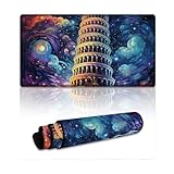 【Grand tapis de souris 】Un tapis de souris élégant et personnalisé aux motifs colorés offre un confort d'utilisation optimal et ajoute de la couleur et du plaisir à votre environnement de travail ou de jeu.