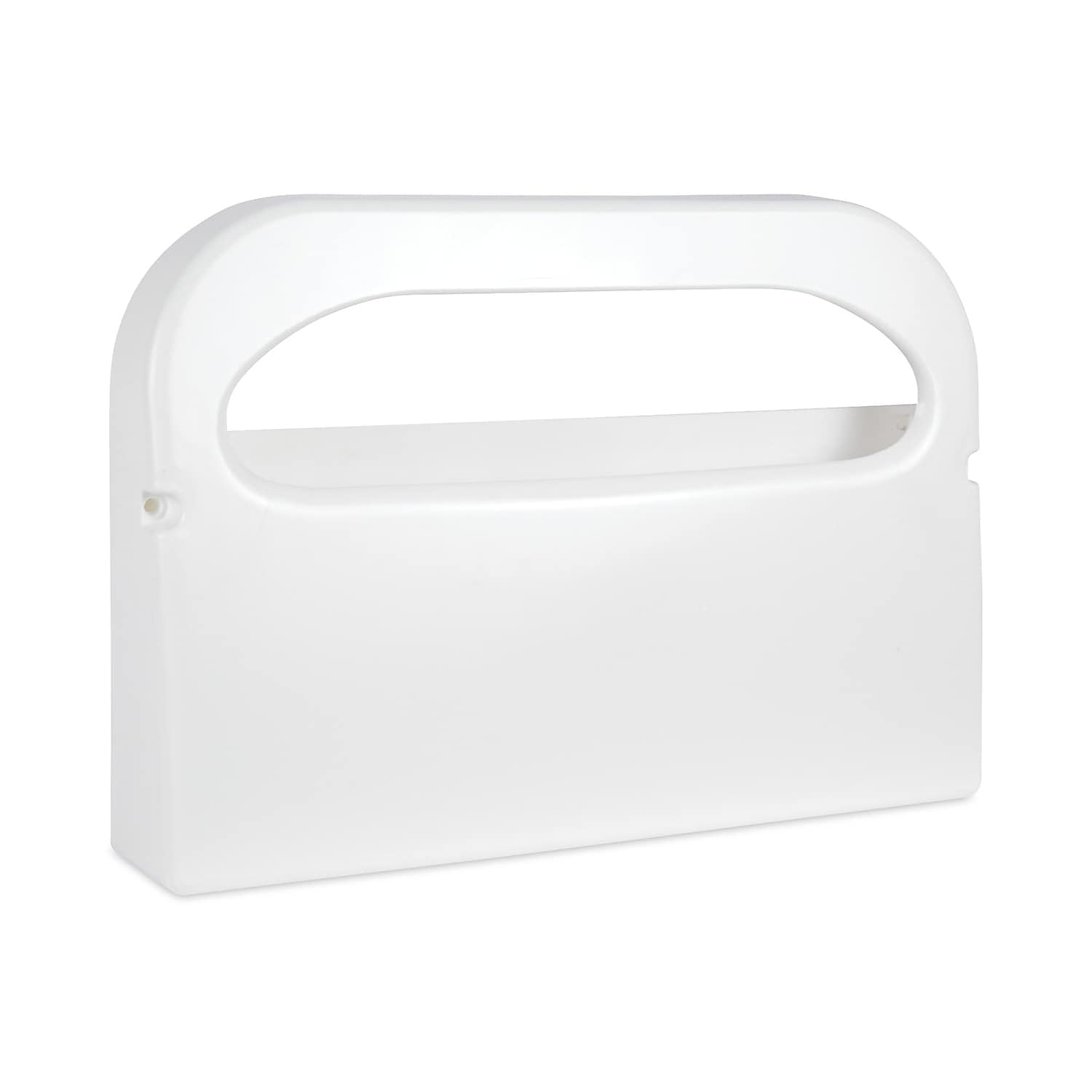 Boardwalk BWKKD100 Wall-Mount Toilet Seat Cover Dispenser, Plastic, White