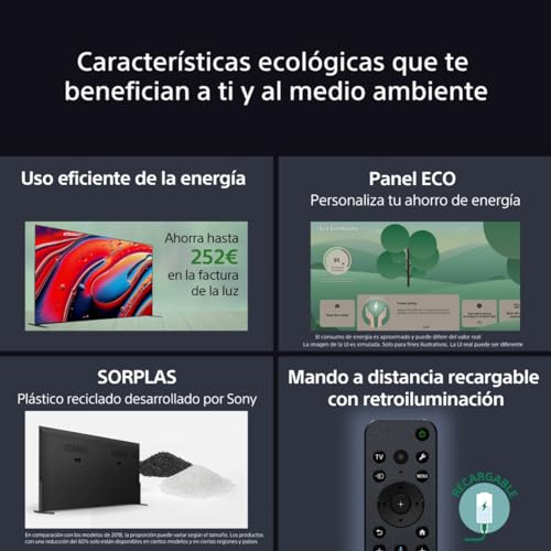Sony BRAVIA 7 QLED XR l Mini LED 85 Pulgadas 4K HDR Google Smart TV, Funciones de Juego para PlayStation 5, IMAX optimizado, Dolby Vision Atmos, Chromecast, AirPlay, 120 Hz 85XR70, 85", 85 Inch - imagen 8