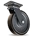 Hamilton S-WH-8DB70 Swivel Caster WH 8X2 DURALAST 70D 1950 Battleship Gray