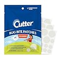 Cutter Bug Bite Patches Itch Relief Hydrocolloid Patches for Kids & Adults, Absorbs Fluids, Helps Heal, Prevents Scratching, Mosquito Itch Relief, Hydrocortisone & Suction Tool Alternative, 51 Count