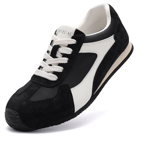 Women’s Fashion Sneakers Genuine Leather Sneakers Casual Walking Shoes for Women.
