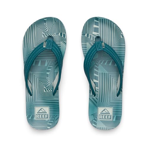 Image of REEF Boys Kids Ahi Beach Flip Flop, Soft Cushion Footbed, Water Friendly