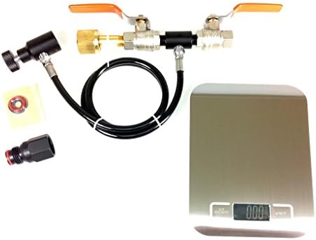 Refill Kit for Soda Stream Bottles w- table scale