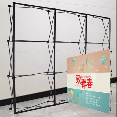 Présentoir d'exposition pop-up grand format et support de toile de fond événementiel