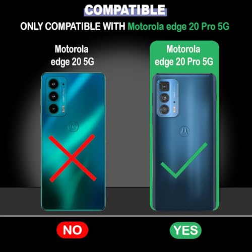 Image of Back Cover for Motorola Edge 20 Pro 5G | Full Camera Protection | Premium Liquid Silicon Case | Flexible Bumper Case for Motorola Edge 20 Pro 5G (Red)