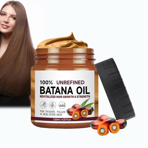 120ML Aceite de Batana para el Cabello,Natural Hair Oil para Prevenir la Caída y Mejorar el Grosor del Cabello en Hombres y Mujeres,Crecimiento y Reparación del Cabello