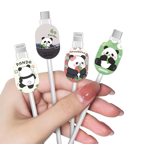 Protège-câble panda CameCosy pour iPhone : l'accessoire mignon de bureau pour éviter les ruptures