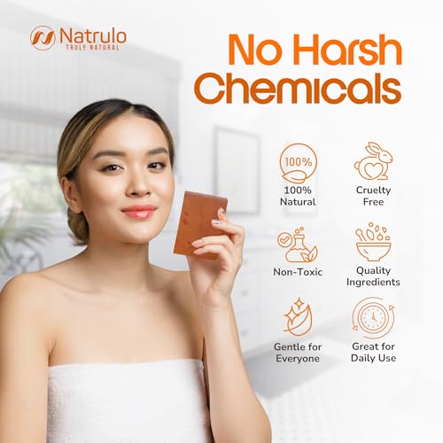 image for Natrulo Persimmon Soap Bar for Body Odor Control – Purifying Deodori