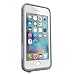 Lifeproof FRE iPhone 6 Plus/6s Plus Waterproof Case (5.5" Version) - Retail Packaging - AVALANCHE (BRIGHT WHITE/COOL GRAY)