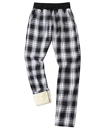 Gihuo Men’s Sherpa-Lined Fleece Joggers