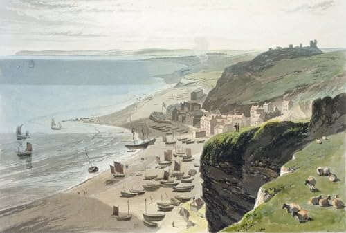 Affiches d'Art Hastings William Daniell Impression Toile Premium