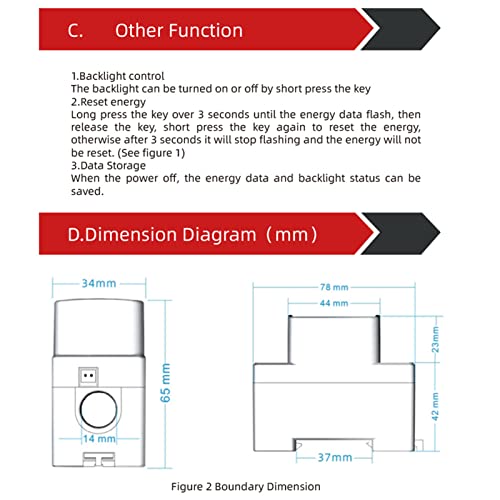 Amperometro Voltmetro Misuratore di energia