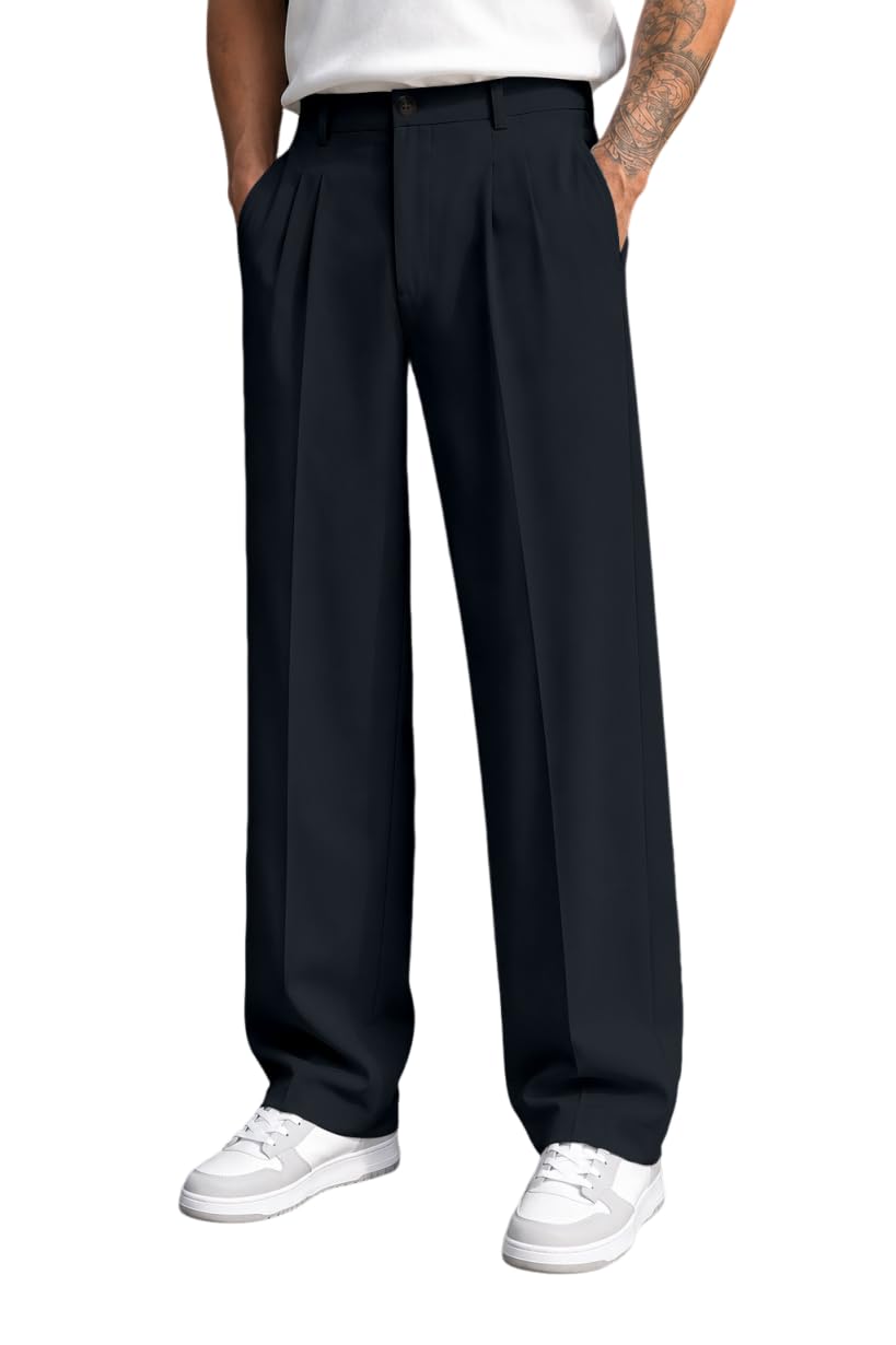 ftx Men Relaxed Fit Lycra Blend Korean Trouser | Pack of 1-picture-25