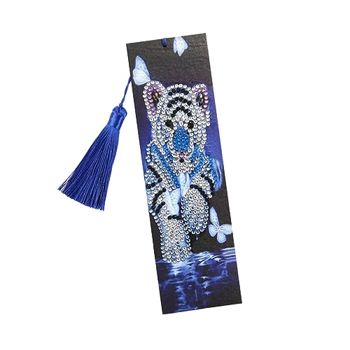 Zynphancer ブックマーク ダイヤモンドペイント ? 手作り立体絵画 タッセル付き ページ装飾 5日で完成