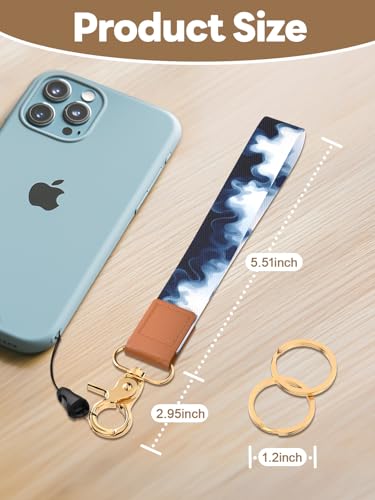 Image of Wristlet Keychain for Women and Men, Key Chain Holder, Wrist Lanyard for Keys