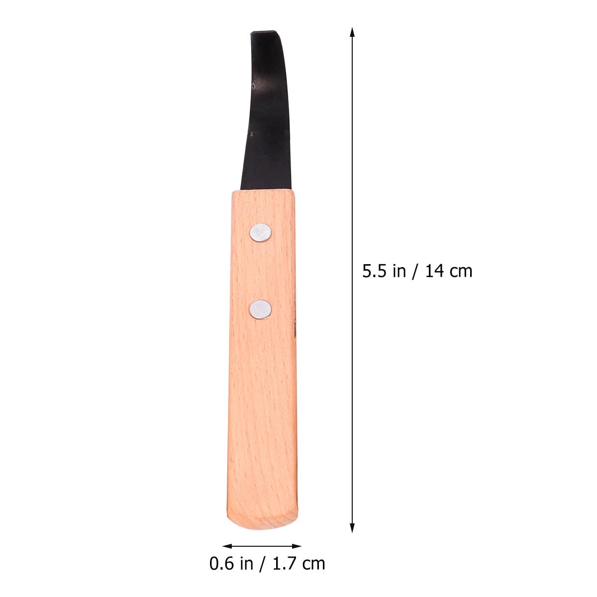 Uonlytech Conjunto de 8 Herramientas Manuales para Esculpir Arcilla Mango Ergonómico de Madera y Cuchillas de Acero Inoxidable para Modelado y Cerámica Color Aleatorio