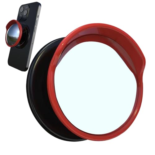 Espejo Magnético Para Teléfono Inteligente - Espejo Gran Angular Portátil Para El Celular | Soporte Magnético Para Dispositivos Móviles | para Vlogging, Selfie, Streaming, Viajes, Salidas Diarias y Mu