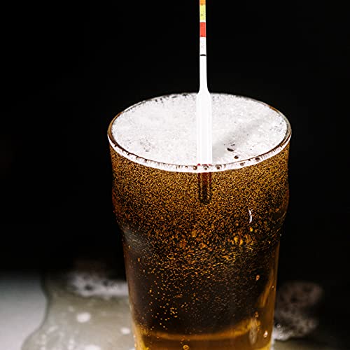 BESTonZON Homebrew Hydrometer Triple Scala Hydrometer Bier Wijn Hydrometer Zwaartekracht Hydrometer Suiker Hydrometer Hydrometer (Kleur gesorteerd) - Image 3