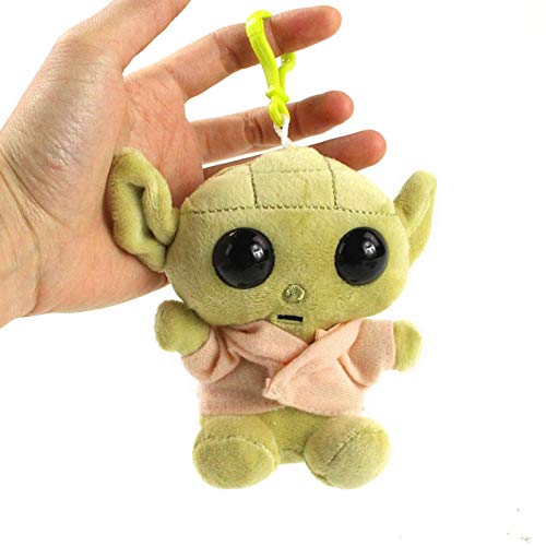 Arbitra Baby Yoda Keychain  Plush Toy Bag Colgante Doll  Mochila Decoración   Verde