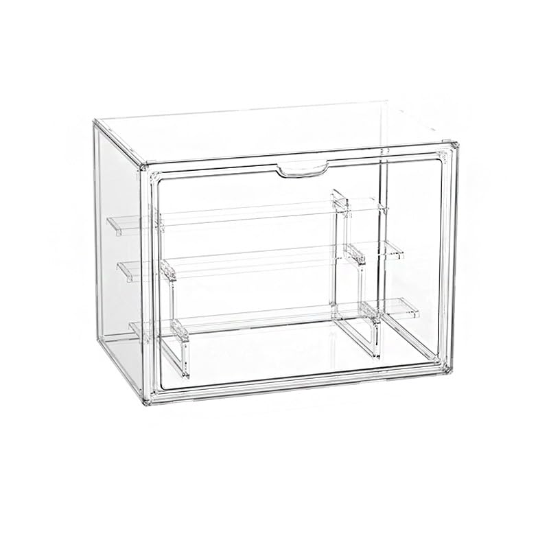 Vitrine Acrylique Transparente 15x15x15 Cm - Boîte Plexiglass Anti-Poussière Pour Figurines, Collection - ZhouWei