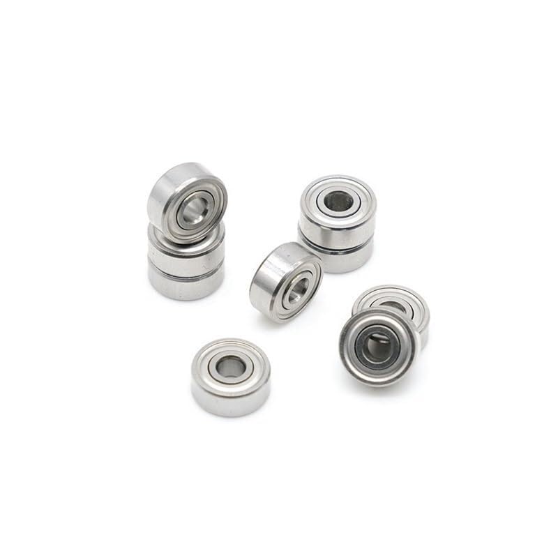 Aspectos, R144ZZ R144Z (10PCS) Rodamientos rígidos de bolas 3.175 x 6.35 x 2.78 mm 1/8 "x 1/4" x 7/64 "de alto