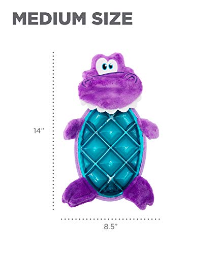 Image of Outward Hound Bubble Palz Plush Dino Dog Toy, Medium