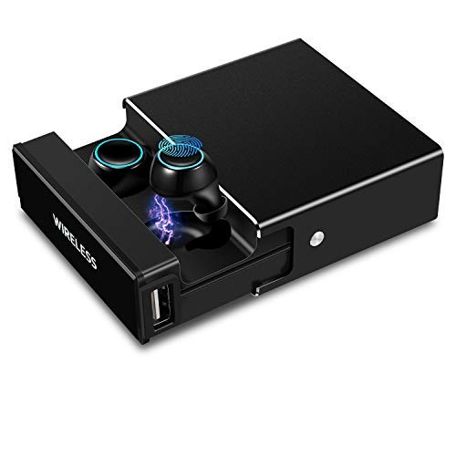 🔥 Flash Sale Wireless Earbuds Bluetooth 5.0, Touch Control True Wireless Stereo Bluetooth Headphones with 3400mAh Large Capacity Charging Case, IPX6, Stereo Sound, Build-in Mic for Sports Gym Running New Arrivals Wireless Earbuds Bluetooth 5.0, Touch Control True Wireless Stereo Bluetooth Headphones with 3400mAh Large Capacity Charging Case, IPX6, Stereo Sound, Build-in Mic for Sports Gym Running