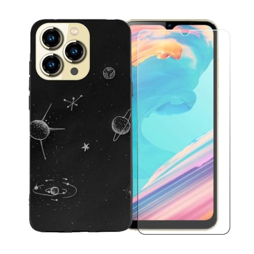 pFZZSZSP[X Kp Oukitel C3 Pro + KXXN[یtB Aȃ\tgVRP[XیTPUJo[̃P[XJo[p Kp Oukitel C3 Pro (6.52") - BST14