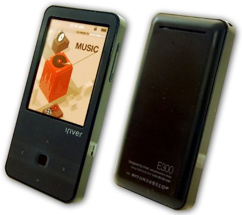 iriver アイリバー 1台7役ダイレクト録音対応プレーヤー E300 4GB ブラック E300-4GB-BLK