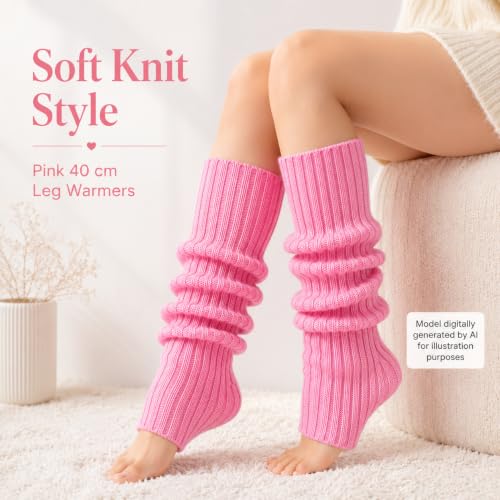 Image of 2 Pcs Leg Warmers Y2k, Leg Warmers, Y2k Accessories, Cute Kawaii Cream Legwarmers for Women Winter