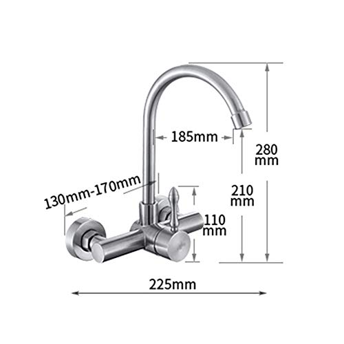 Robinet de cuisine mural pour optimiser l'espace et simplifier la vaisselle - 4