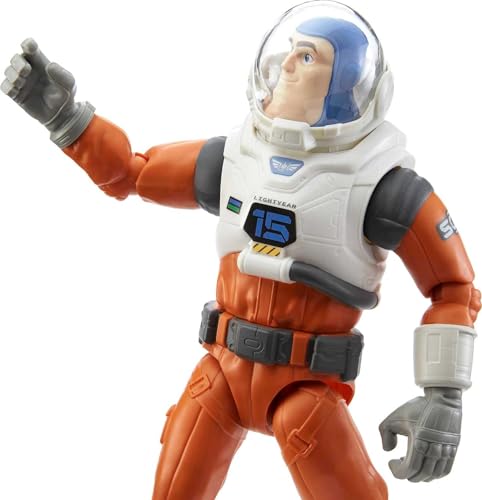 Image of Buzz Lightyear HHK32 - Large 31 cm XL-15 Buzz Lightyear Action Figure, 14 Movable Joints, Authentic Film Collector Toy, Toy Gift from 4 Years