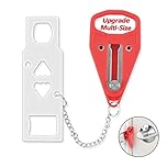 Portable Door Lock for Hotel Travel Safety, Safe Lock for Travelling, Home Security Locks for Additional Safety and Privacy, Perfect for Hotel Home Apartment College