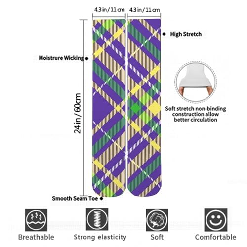 Fashion Over Knee Socks Unisex Thigh High Socks Long Boot Stockings3